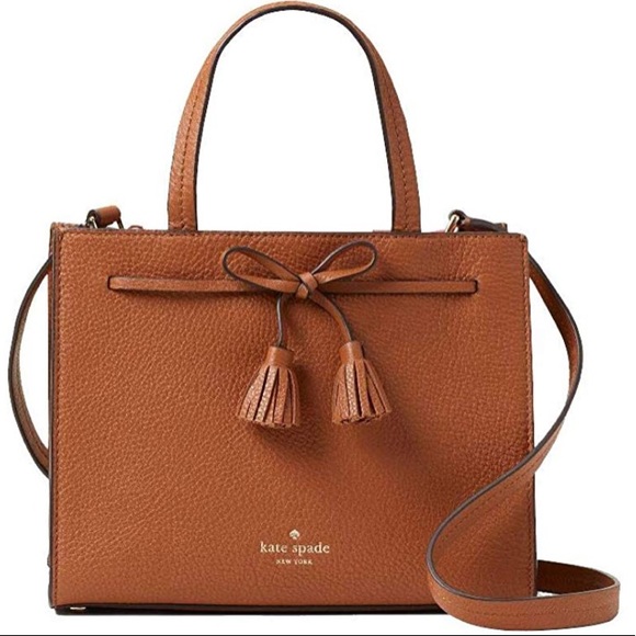 kate spade Handbags - NWT KateSpade Hayes Pebble Leather Small Satchel♠️